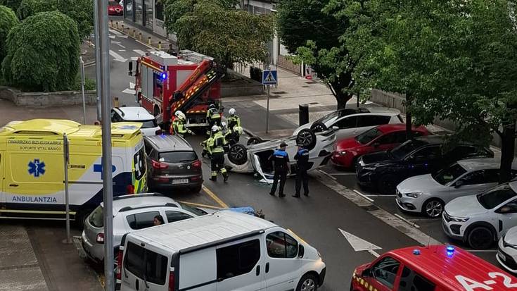 Auto gidari batek istripua izan du Uistin kalean