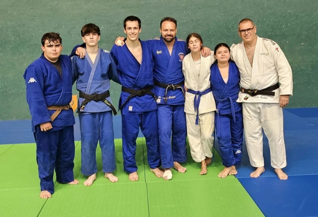 LOKEko judokak, txapelketetarako lanean
