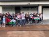 Palestinaren aldeko horma irudian egindako pintaketak salatu dituzte herritarrek