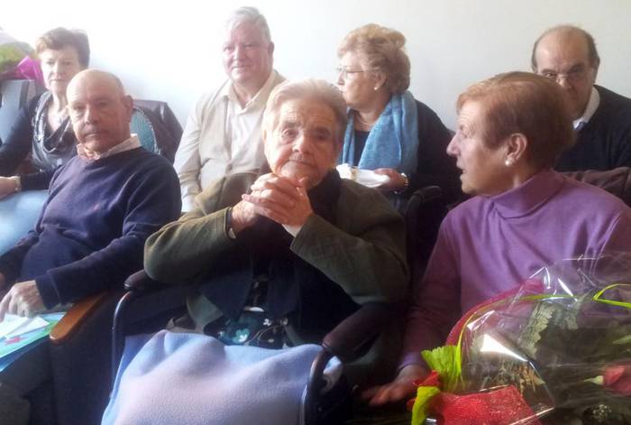 100 urte bete ditu Cipriana Robles herritarrak
