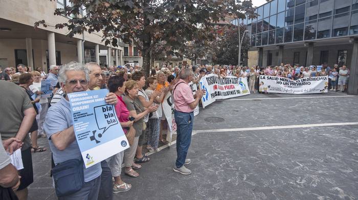 Donostialdeko ESIaren egoera "gero eta larriagoa" salatuko dute astelehenean
