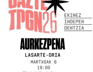 Gazte Topagunearen berri emango dute gaur Xirimirin