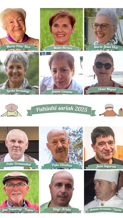 Nortzuk izango dira aurtengo Gure Patxintxiak?
