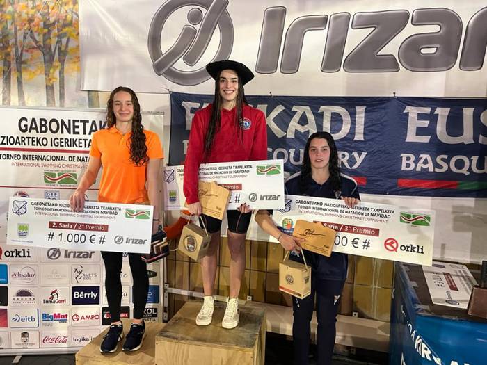 Ainhoa Martin herritarra, Ordiziako Gabonetako Nazioarteko Sarian txapeldun