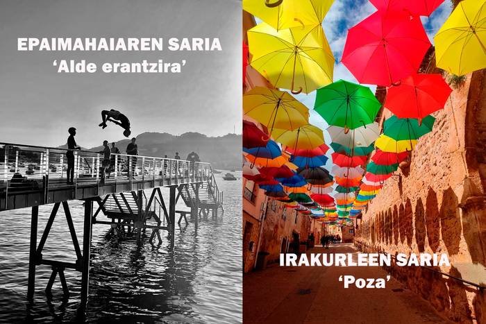 'Alde erantzira' eta 'Poza' argazkiek irabazi dute TXINTXARRI-ren udako argazki lehiaketa