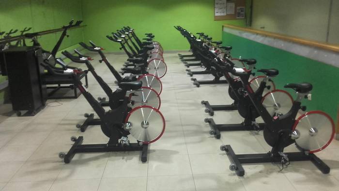 Bizikleta berriak kiroldegiko Indoor aretoan