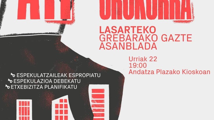 Azaroko greba orokorrari buruzko asanblada irekia egingo dute gaur