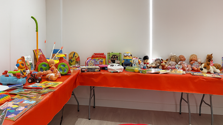 Jostailu bilketa solidarioa egiten ari da PSE-EE egunotan