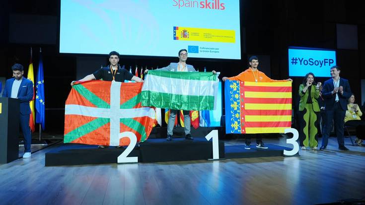 Ibai Agirresarobe bigarren izan da Spain Skills lehiaketan