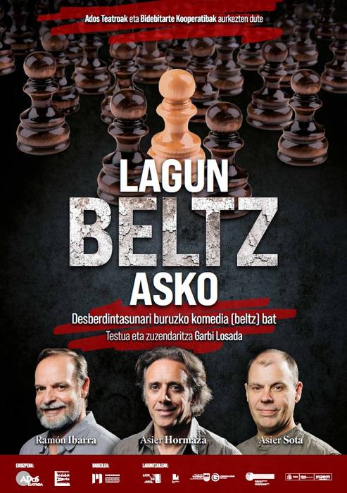 'Lagun beltz asko' antzezlana