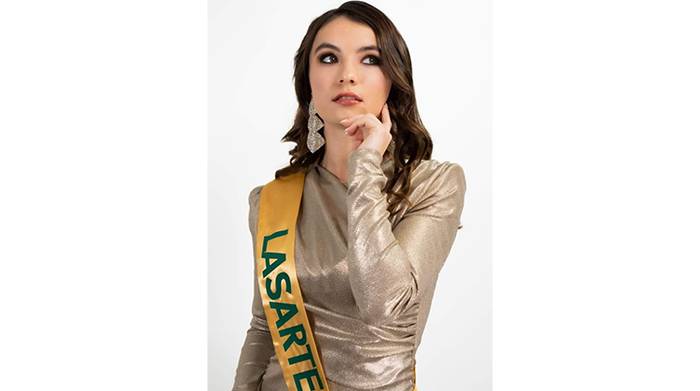 Miss Grand Euskadi-n lehiatuko da Aroa Sancho lasarteoriatarra