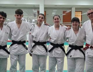 LOKE Judo sailak, gerriko beltz eta dan berriak