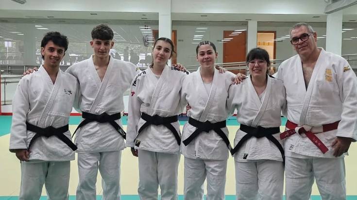 LOKE Judo sailak, gerriko beltz eta dan berriak