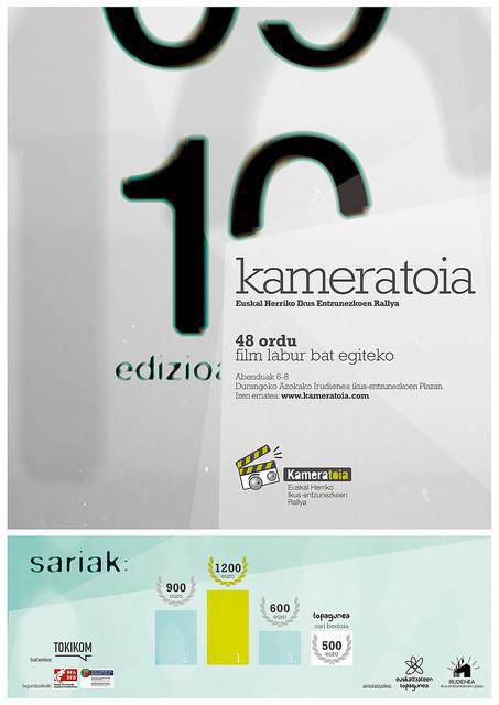Kameratoia, Euskal Herriko ikus-entzunezkoen rallyak 10 edizio beteko ditu aurten 