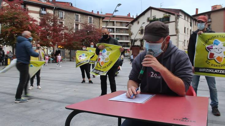 Aire Garbia: "Beraiek kontzientziatu daitezela"