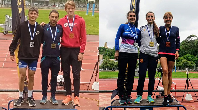 Lasarte-Oriako atletek, bost domina Gipuzkoako txapelketan