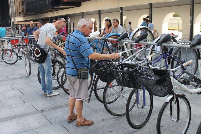 XVIII. Mugikortasun Astea: bigarren eskuko bizikleten azoka