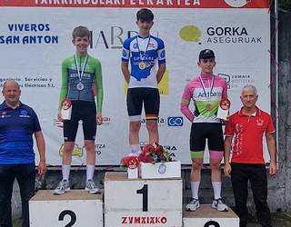 Xabat Martinek, brontzea Gipuzkoako txapelketan