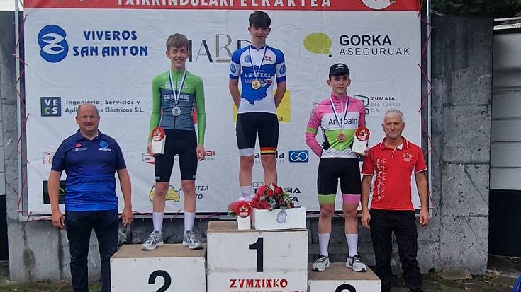 Xabat Martinek, brontzea Gipuzkoako txapelketan