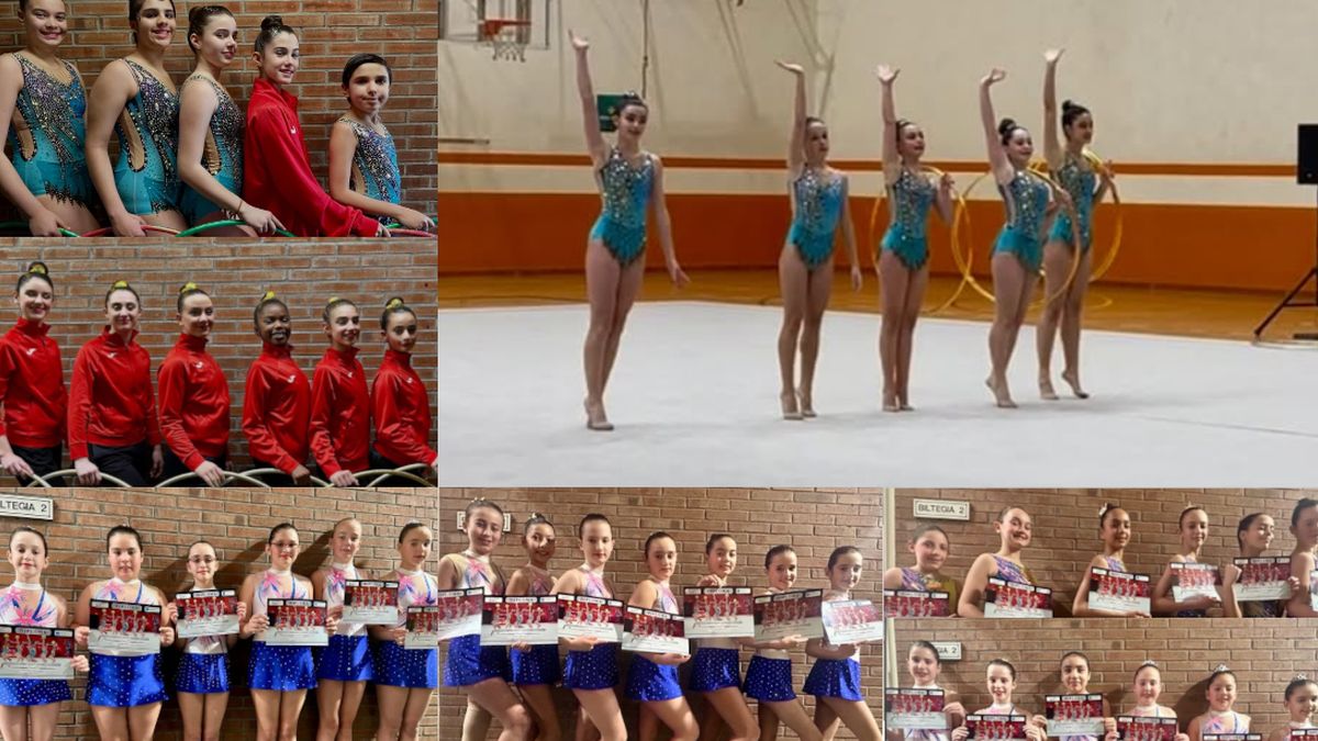 LOKEko gimnastek eskolarteko bigarren saioari egin zioten aurre