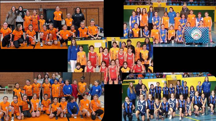 Ostadar Saskibaloi eskolako gaztetxoak Beasain eta Legazpian lehiatu dira