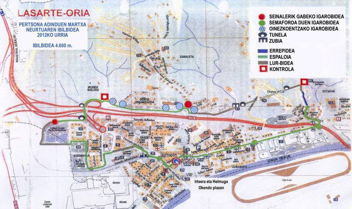 Pertsona adinduen lehen martxa urriaren 6an