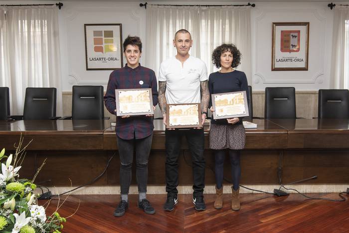 Ainhoa Martin eta Aitor Manso, urteko kirolariak
