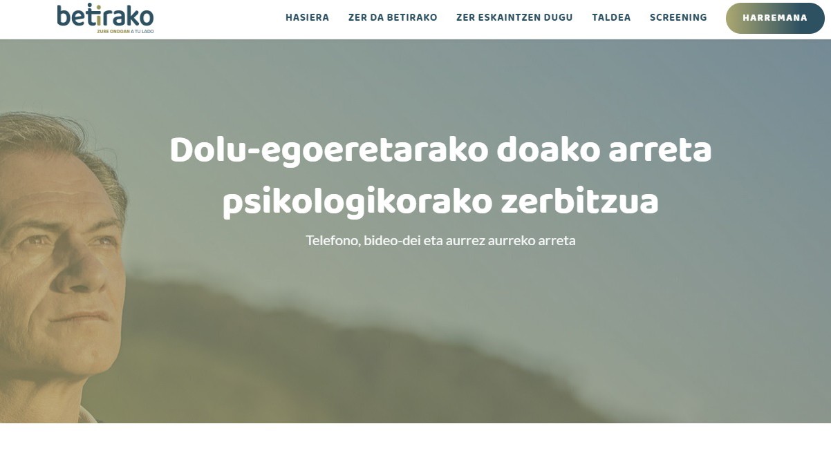 'Betirako' programa, hutsune sentimendua eta dolua arintzeko
