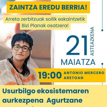 Usurbilgo ekosistemaren aurkezpena