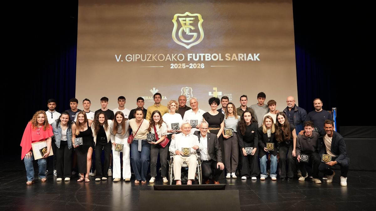 Etxarri, San Aniceto eta Reala, Futbolaren Galan sarituak