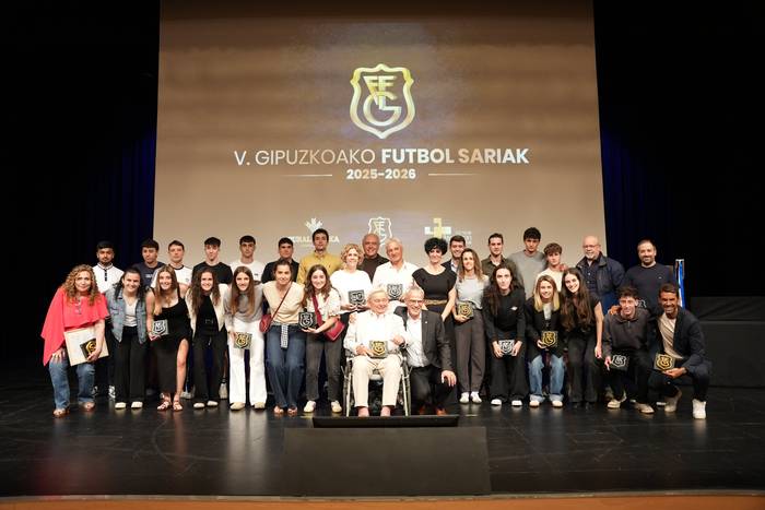 Etxarri, San Aniceto eta Reala, Futbolaren Galan sarituak