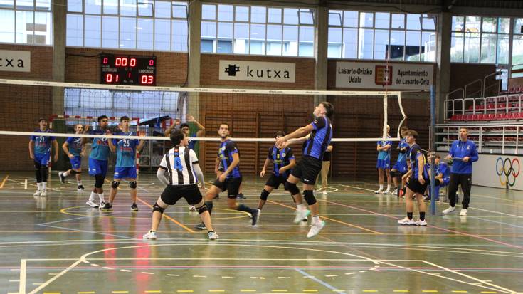 Ostadar Boleiboleko Euskal Ligako taldeak garaipenarekin hasi du denboraldia