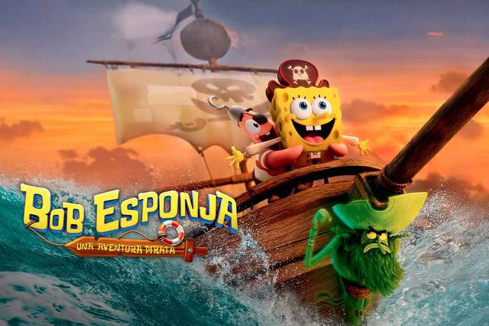 'Bob esponja: una aventura pirata' filma