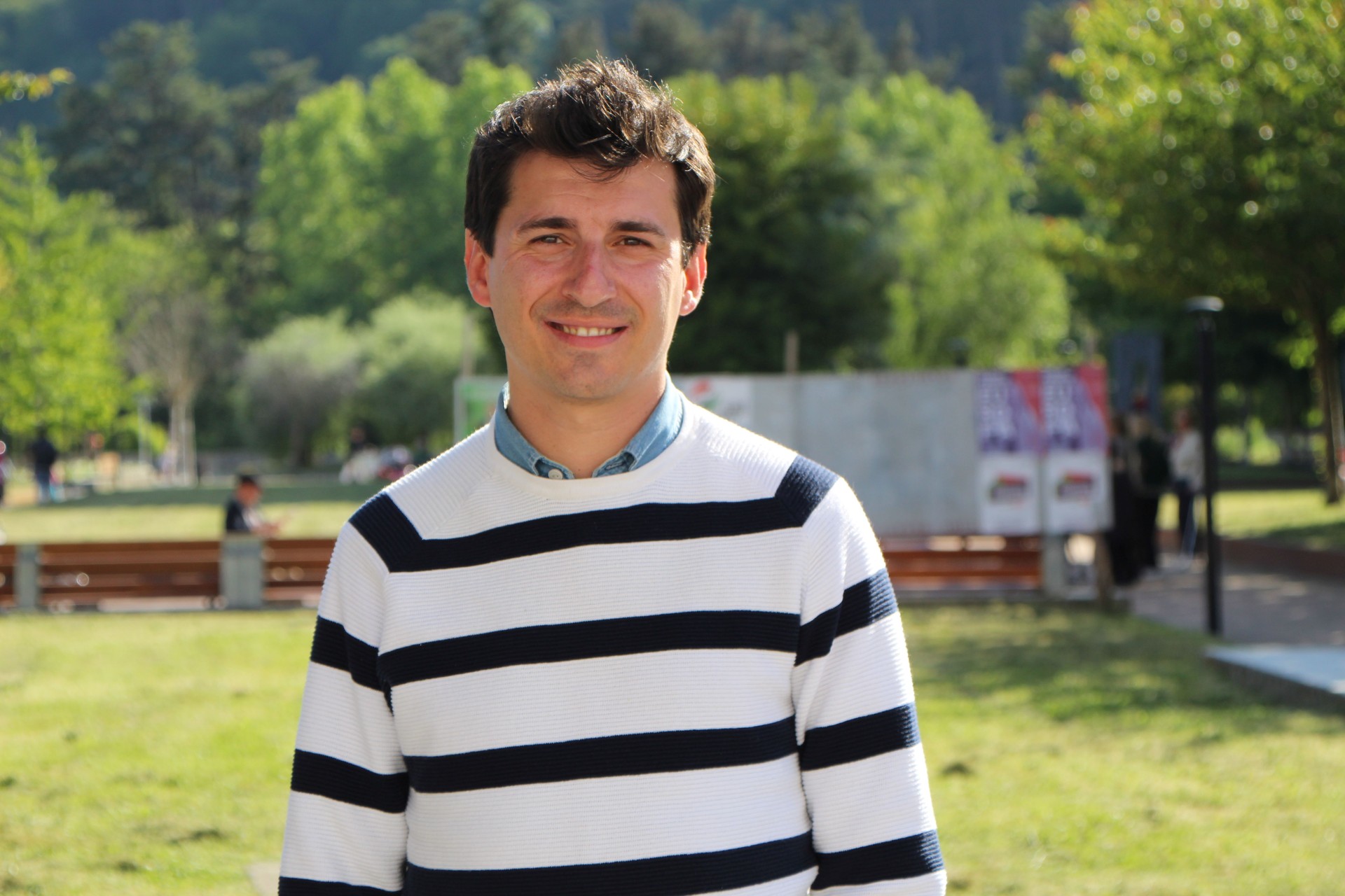 Jesus Zaballos: "Bi aukera daude: guk gobernatzea, edo EH Bilduk"