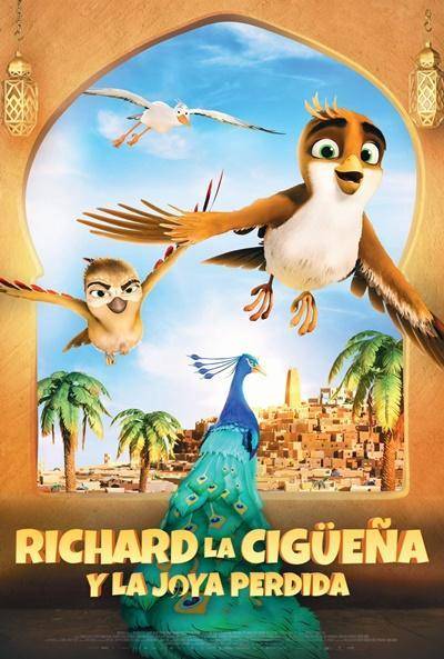 'Richard la cigüeña y la joya perdida' filma