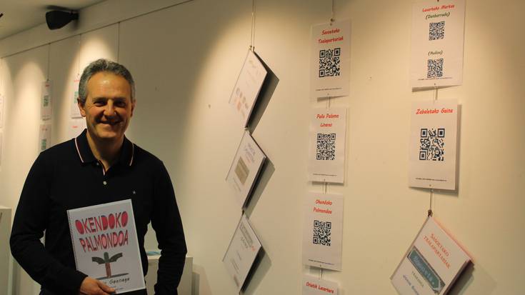 Jokin Goenaga musikariak QR formatuan aurkeztu ditu bere lanak