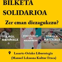 Bilketa solidarioa