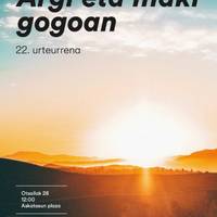 'Argi eta Iñaki gogoan' ekitaldia