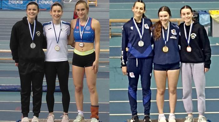 Herriko atletak lehen postuetan izan dira Gipuzkoako zein Espainiako txapelketan