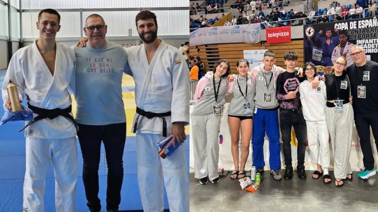 LOKEko judokek, jardun ona lehen txapelketetan