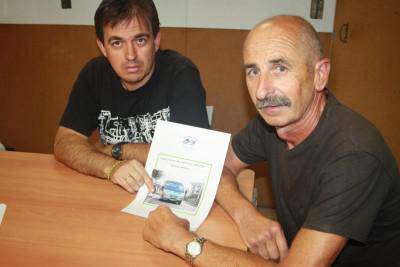 Zabaleta auzoa pozik da hiribusarekin