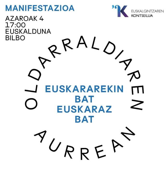 Ttakun Kultur Elkartea ere, euskararekiko oldarraldiaren aurka