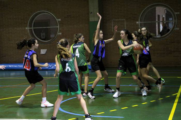 Esperientzia eskuratzeko partida izan zuen Infantil Partaidetza taldeak