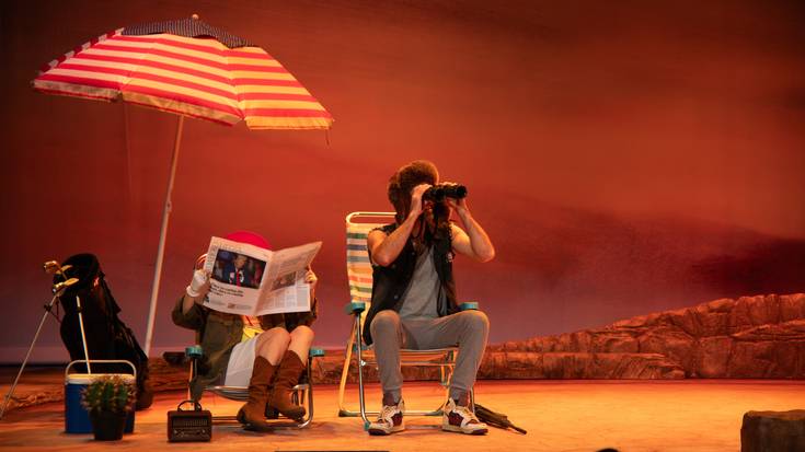 Jon Plazaolak eta Aitziber Garmendiak haragitu dituzte obrako protagonistak