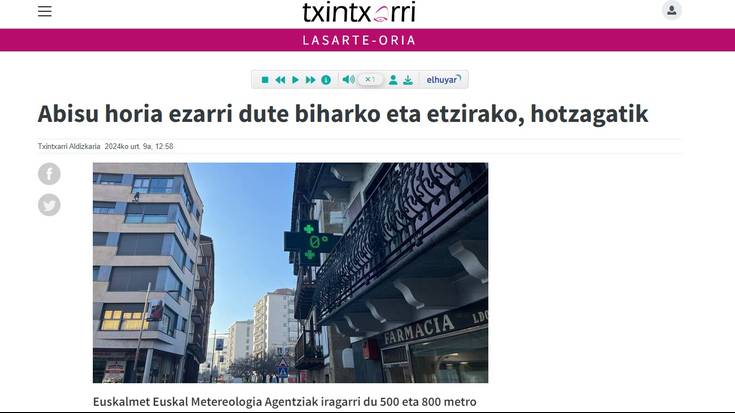 TXINTXARRI-ko irakurle... eta entzule