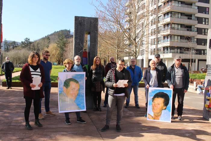 Argi Iturralde eta Iñaki Balerdi oroitu dituzte, haien heriotzaren hemeretzigarren urteurrenean