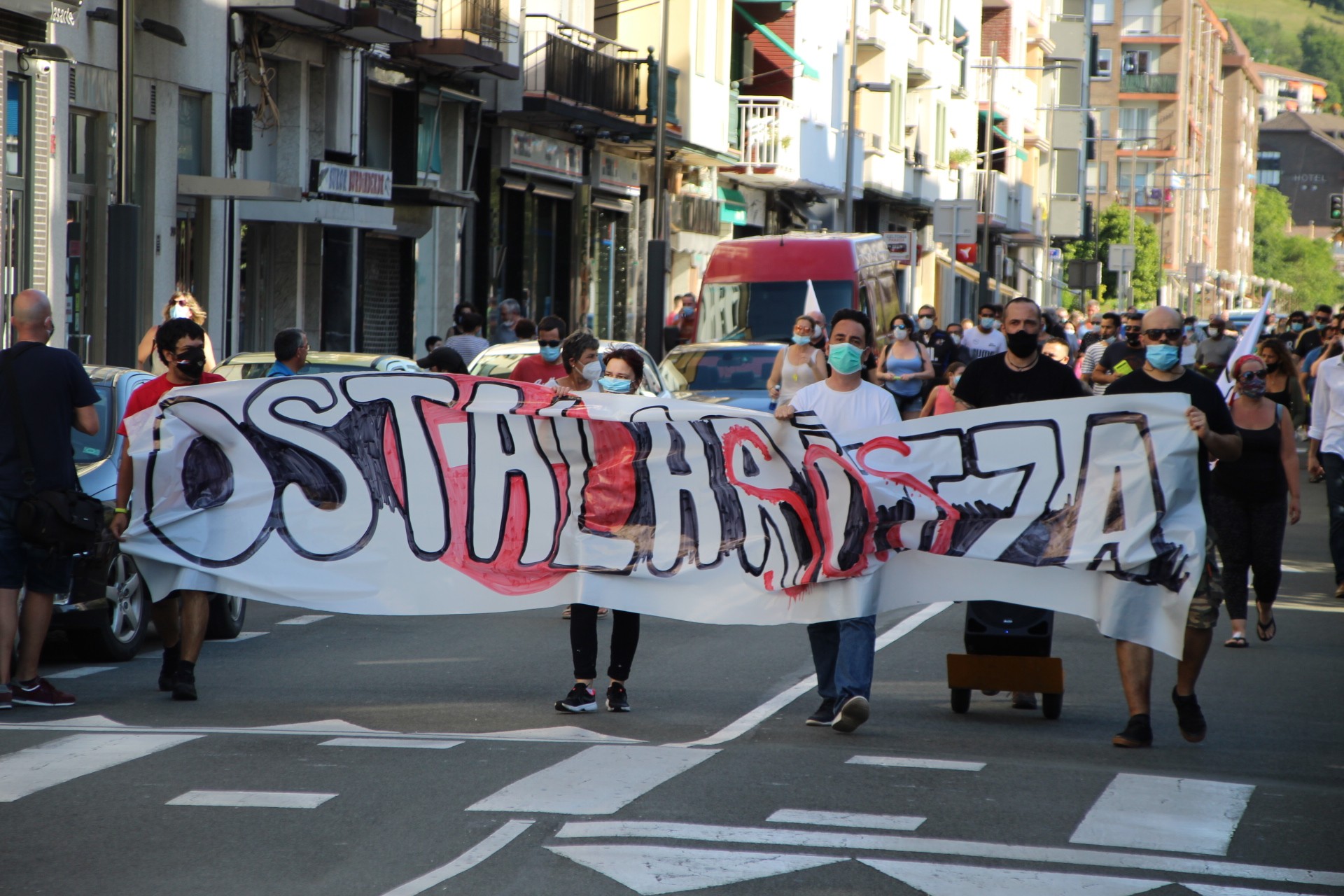 Lasarte-Oriako Ostalaritza elkarteak manifestaziora deitu du larunbatean