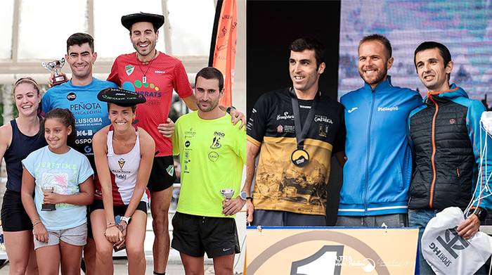 Presa eta Granado herritarrak proba ezberdinetako podiumean izan dira