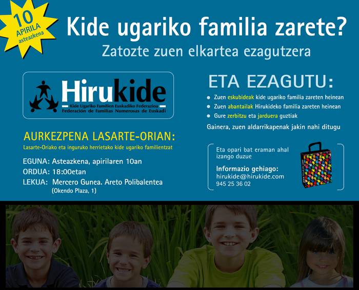 Hirukide elkartearen aurkezpena