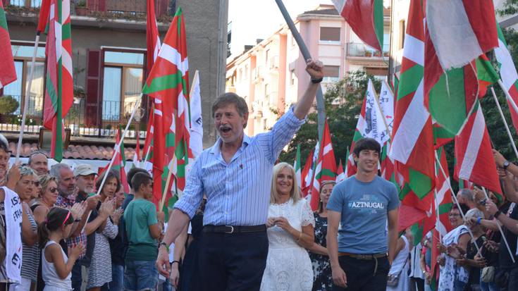 Rafa Diez besarkatu du Lasarte-Oriak